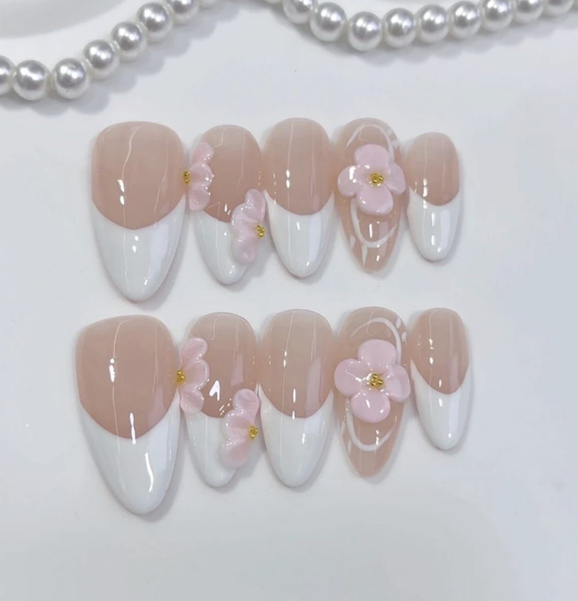 Blush French Flower